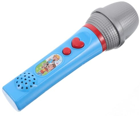 BESPORTBLE Microphone Karaoké pour Filles Jouet Plastique Amplificateur pour Chanter Semblant Instruments De Musique pour Garçon Fille