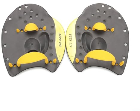 Gants de natation avec sangles réglables, gants de natation en plastique pour la musculation, design ergonomique pour adultes, adolescents, enfants, accessoire de sports nautiques de piscine
