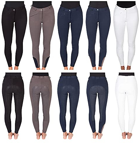 PFIFF 102897 Reithose 'Sanja' Kinder Grip Vollbesatz, Schwarz 128