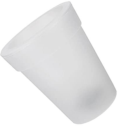 Cabilock Maceteros Luz RGB Planta de Planta Iluminada de Flores LED Iluminación Transparente Luz Lámpara Jarrón para Escritorio Jardín Decoración Iluminado Macetas De Flores Maceteros Iluminados