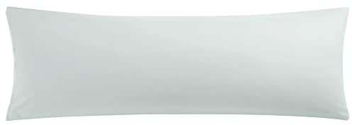 PiccoCasa Kissenbezug 50x150cm Kissenbezüge Kopfkissenbezug lang mit Hotelverschluss aus Mikrofaser Seitenschläferkissen Bezug Body Pillow Cover Hellgrau