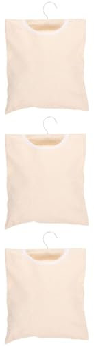 IMIKEYA 3pcs Peg Bag Portable Hanging Storage for Clothespins Easy to Clean and Wash