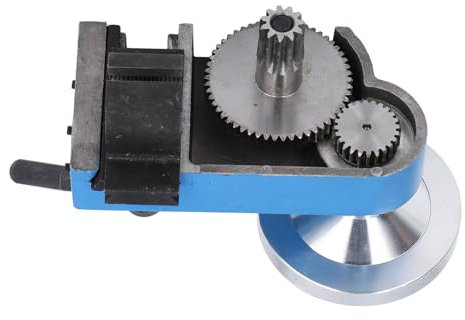 Chariot Coulissant de Tour, Mini Boîte Coulissante de Machine-outil avec Vis Principale à Pas de 2.0mm, Construction en Alliage D'aluminium pour Mini Tour