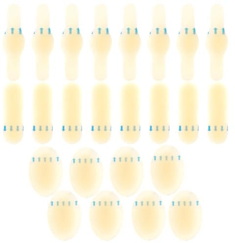 Pansements pour Ampoules en Gel Hydrocolloïde, 24 Pièces, 3 Tailles Différentes - Protection Avancée des Pieds, Confort Optimal, Imperméables et Respirants, Idéals pour Toutes Chaussures