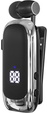 Écouteurs Filaire avec Microphone Écouteurs sans Fil bluetooth Contrôle Tactil Casque Oreillette Audio Filaire Etanche IPX4 Bluetooth 5.3 avec Son HiFi Stereo Kit Main Libre Casque sans fil sport