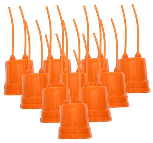 OKUMEYR 10pcs E27 Threaded Light Bulb Sockets with Copper Wires and Sealed Design for DIY Light Fixtures and Lamp Restoration