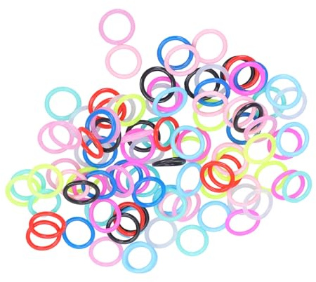 XuQiZZpp 100 anelli segnapunti multicolore per piccioni, ideali per appassionati di piccioni e allevatori professionisti