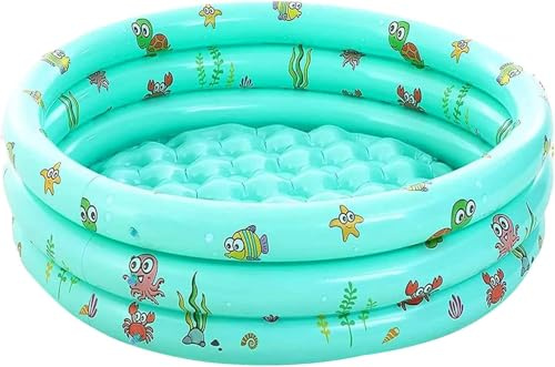Piscina Hinchable Infantil,Piscina Redondo para Jardín,para Fiesta de Verano en La Interior Exterior