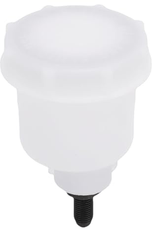 Acouto Serbatoio del Liquido dei Freni, Serbatoio Generale in Nylon con Tappo Sigillato in Gomma per Sistemi di Frizione e Freno, Filettatura 7/16 Pollici UNF 60 Mm X 76 Mm CMB0135