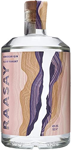 Isle of Raasay Scottish Dry Gin | 46% ABV, 70 CL | Distilled On Scottish Isle of Raasay | Scottish Gin