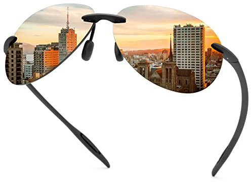 Occhiali da sole sportivi polarizzati senza montatura per uomo Donna Guida Ciclismo Corsa Pesca Golf Protezione UV Occhiali da sole Moda Unisex Sfumature Occhiali retrò Occhiali da vista antiriflesso