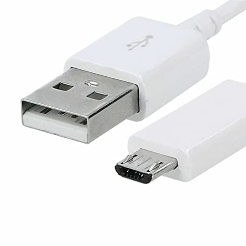Mr. Gadget's Solutions micro usb data cable - white color - fast charging data cable for android mobile phones/Fast Charging Android MICRO USB Data Cable 3Meter