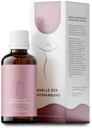 Essenzium Quelle der Entspannung - Entspannt statt ausgebrannt mit Bachblüten Tropfen, ätherische Öle, Edelstein Essenzen, hochdosiert. Die perfekte Nervennahrung und anti Stress Tropfen, rezeptfrei.