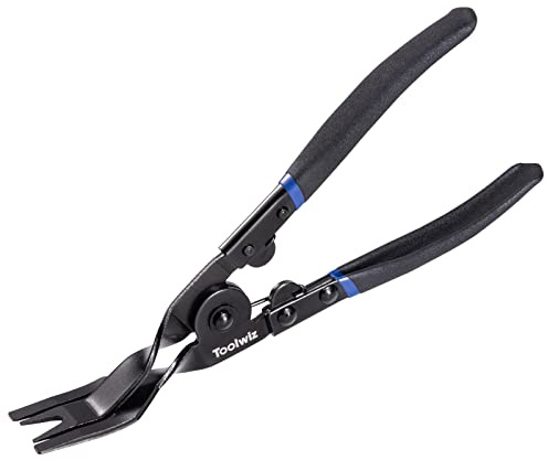 Toolwiz Outil de démontage de panneau, pince universelle pour enlever les clips de garniture de portière de voiture - Pince pour panneau de fixation de clip intérieur de voiture
