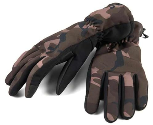 Fox Camo Gloves - Angelhandschuhe, Größe:M