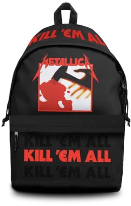 Rocksax Metallica Daypack - Kill Em All 1, Nero, Taglia unica