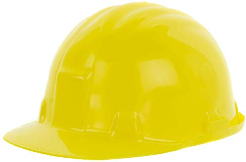 Reis Arbeitsschutzhelm EN397 CAT III | Schutzhelm ideal für die Baustelle oder Handwerker | Bauarbeiterhelm aus hartem HDPE | Arbeitshelm mit 6-Punkt-Aufhängung | Helm Farbe: gelb