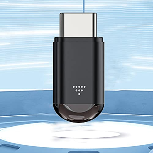 Telecomando IR per Smartphone, Mini Controller IR Smart Universale di Tipo C per Condizionatore D'Aria, TV, DVD, STB, Plug and Play, con Portachiavi e Custodia in Silicone