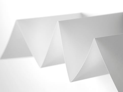 Hygiene VOS Papierhandtücher weiß Super Zick Zack 5 Falz, 2-lagig, 25x19,5 cm, 2000 Blatt im Karton (20 x 100), für 8 cm tiefe Spender in kleinen Räumen