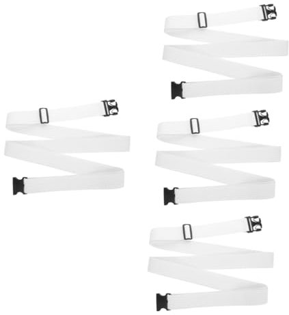 Cabilock 4pcs Versatile Wardrobe Moving Straps Elastic Fixing Band for Tablecloths Meters