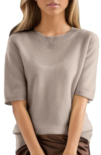 Shirt Donna Offerta Blusa Donna No Stiro Grigia Elegante Camicia Senza Colletto Maglietta Lotto Palestra Rosa Manica Corta Verde Magliette Blu da Lavoro Maglie Donne Anziane Pois Tops Curvy