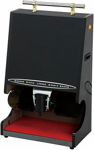 MNJVCFDS Macchina Lustrascarpe Automatica, Lucidatrice per Scarpe Elettrica, Lucidascarpe Automatica Commerciale per Hotel, Spazzola Elettrica per Scarpe per Domestico