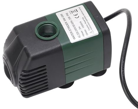 Pompa dell'Acqua del Serbatoio del Pesce, Pompa Sommersi per la di Fontana per Acqua 25 W Micro 1500L / H IP68 Filtrazione Circolante d' dell'acquario (Plug 220-240 V.)