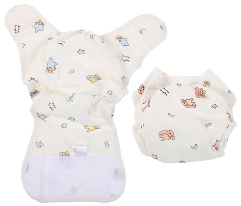 Iplusmile PañAles Lavables Para BebéS ReciéN Nacidos 2 Piezas PañAles Reutilizables De Tela Suaves Absorbentes Y FáCiles De Secar Accesorios De Ropa Para NiñOs PequeñOs
