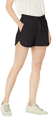 Amazon Essentials Wae60053fl18, pantaloncini donna Donna, Nero (Black), 44 (Taglia Produttore: Medium)