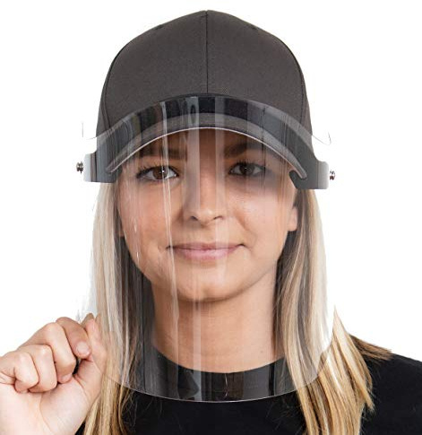 Prime Manufacturers HatShield Flip Baseball Cap Face Shield