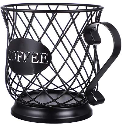 Cabilock Metal Coffee Capsule Cup Stylish Holder for Counter Container Storage Use as Pot Organizer Mug Holder for Storing Coffee Capsules and Containers
