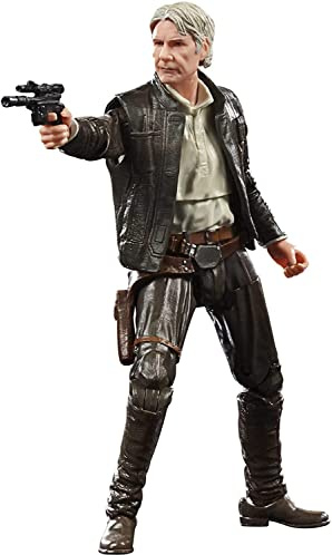 Star Wars The Black Series Archive Han Solo Toy 6-Inch-Scale The Force Awakens Collectible Action Figure Toy