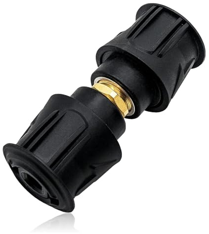 Xynovia Högtryckstvätt adapter, M22 14 mm montering slangkontakt – 1/4 tum snabbkontakt för Kärcher, högtrycks-snabbmontering för Kärcher-pistol och krafttvätt