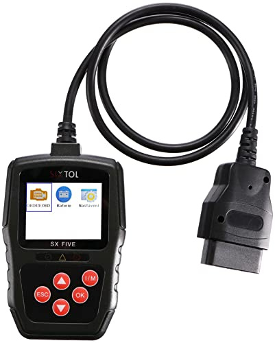 SIXTOL Herramienta de diagnóstico de Coche SX Five | Dispositivo de diagnóstico OBDII
