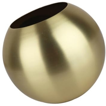 BESPORTBLE Edelstahltopf Blumen Vase Edelstahl Blumenkasten Deko Für Wohnzimmer Indoor Übertopf Pflanzer