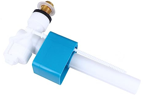 NUOBESTY Válvula De Entrada Lateral Inodoro Válvula Llenado Flotador Ajustable Accesorio Cisterna Tubo Repuesto Baño