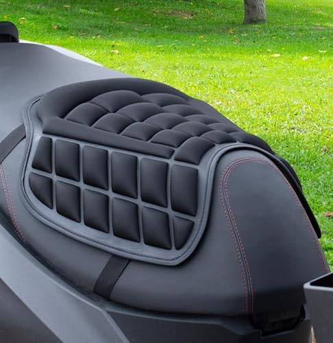 Cuscino Ammortizzante Moto, per Vespa GTS GTV 250 300, Supporto Sella Moto, Ergonomico, Traspirante, Antiscivolo, Accessori