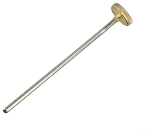 Tidgel Irrigatore elettrico con testa spruzzatore per fiori da giardino, in acciaio inox, 26 cm, strumento per uso in giardino