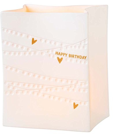 Räder Porzellanlichttüte Happy Birthday
