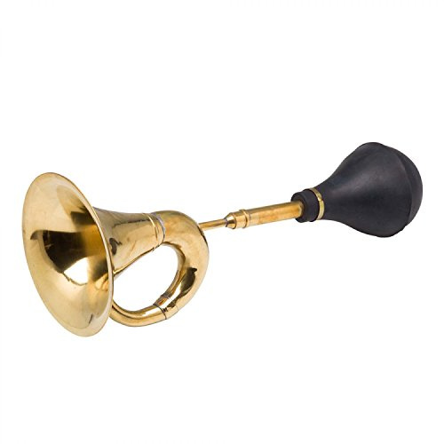 Horn oldtimer bilhorn Oldtimer horn bollhorn antik taxihorn mässing 41cm