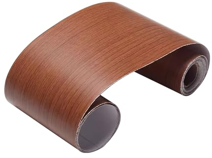 YXHZVON Bordo della Parete Autoadesiva, Lastra di Marmo Autoadesiva 10 x 500 cm, Adesivi per Piastrelle del Soggiorno del Bagno della Cucina (Texture Ciliegia Rossa)