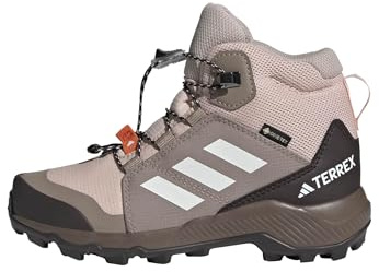 adidas unisex - barn Terrex Mid GORE-TEX Hiking Shoes Kids, blush pink/off white/chalky brown, 36 2/3 EU