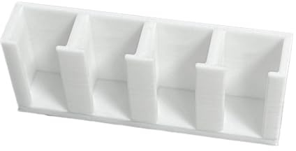 Förvaringsfodral för sömnadsfötter, symaskinpressare fotlåda, tryckare fothållarfunktion, 20 g organiserade åtkomstverktyg, avdelarförvaringsdesign, maskindelar tillbehör för hemmastudio verkstad