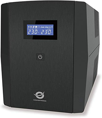 Conceptronic ZEUS03E 1200VA 720W USV, 6 x IEC uttag