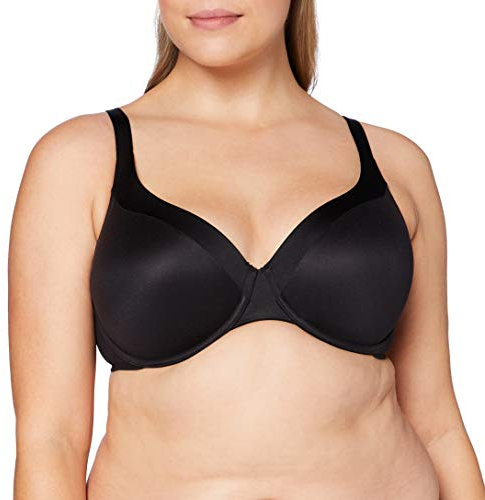 Triumph Womens Body Make-up Soft Touch Whp Wired Padded Bra, Black, 38DD UK