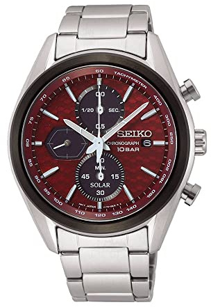 Seiko Herren-Uhr Quarz Edelstahl mit Edelstahlband SSC771P1