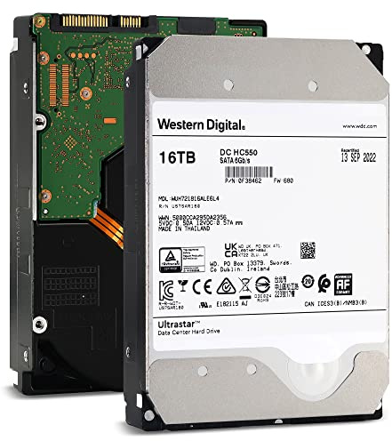 WD Ultrastar DC 0F38462 16TB 3.5 Enterprise SATA HDD/Hard Drive 7200rpm
