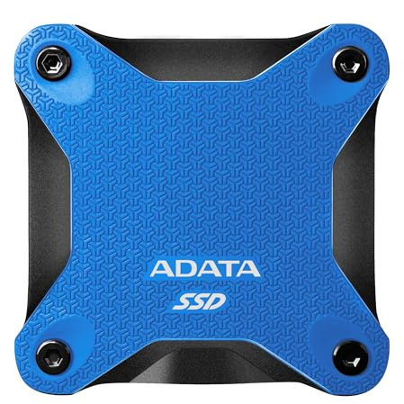 ADATA Unidad de Estado Solido SSD Externo 1TB SD620 USB 3.2 Xbox PS5 (Azulo SD620-1TBCBL)