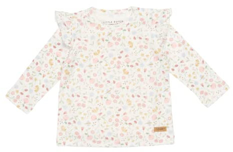 Little Dutch CL20521450 Long Sleeve Shirt Langarmshirt - Flowers & Butterflies -(Gr. 50/56)