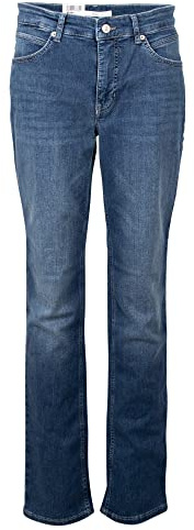 Mac Melanie 5040-97-0380L - Vaqueros de 5 bolsillos para mujer, azul, 42